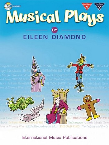 Musical plays by Eileen Diamond (+2CDs):&nbsp;&nbsp;for voice and piano&nbsp;&nbsp;