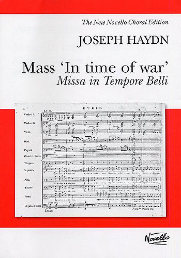 Mass In Time of War for Soli (SATB),&nbsp;&nbsp;mixed Chorus and Orchestra&nbsp;&nbsp;Vocal Score