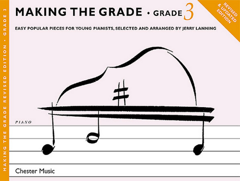 Making the Grade Vol.3&nbsp;&nbsp;Easy Popular Pieces for youn Pianists&nbsp;&nbsp;Lanning, Jerry, Arr.