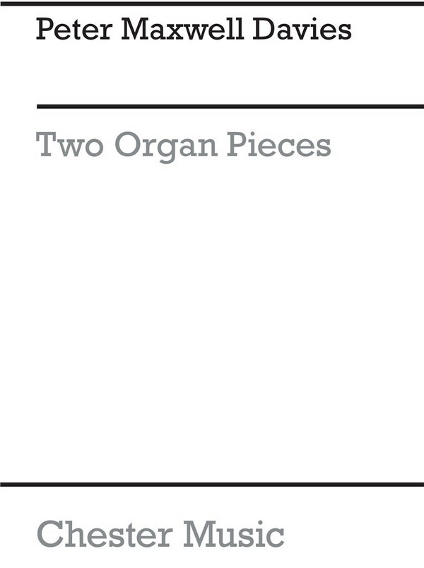 2 Organ Pieces    