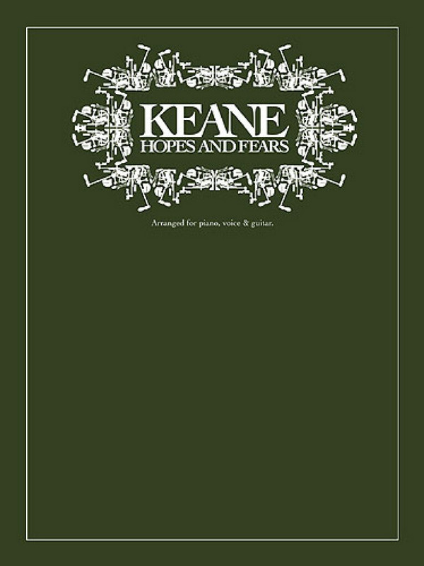 Keane: Hopes and Fears,&nbsp;&nbsp;Songbook piano/vocal/guitar&nbsp;&nbsp;
