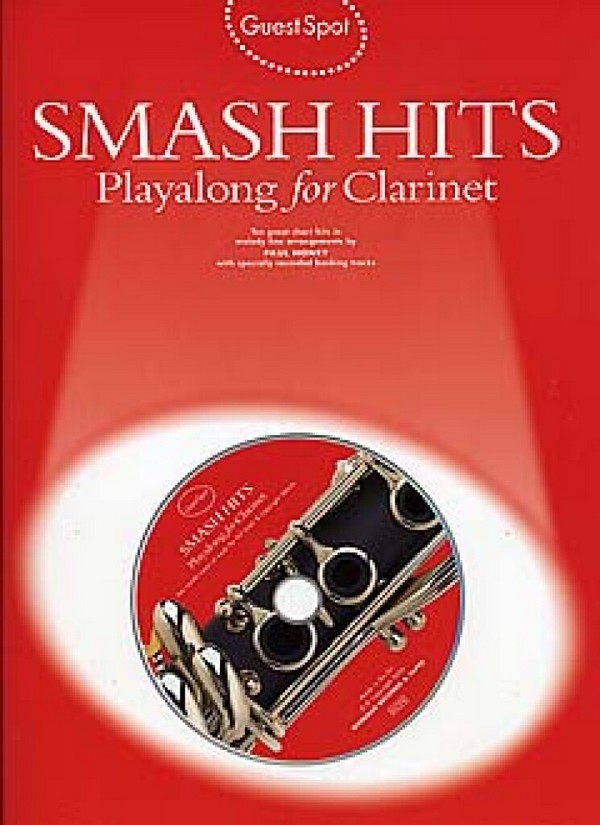 Smash Hits Red Book (+CD): for clarinet&nbsp;&nbsp;Guest Spot Playalong&nbsp;&nbsp;