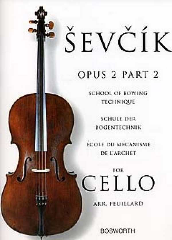 Schule der Bogentechnik op.2,2  für Violoncello  