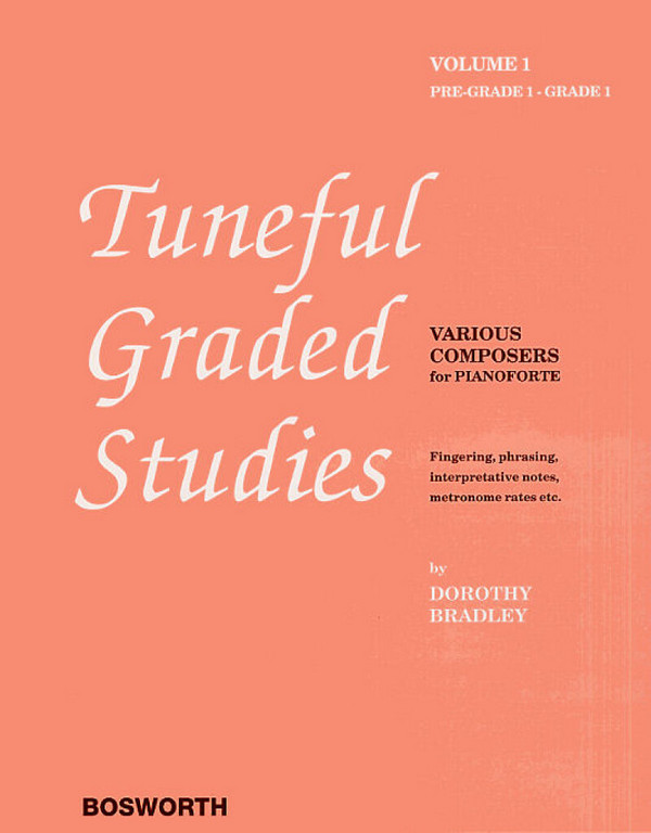 Tuneful graded Studies vol.1&nbsp;&nbsp;various composers for piano&nbsp;&nbsp;