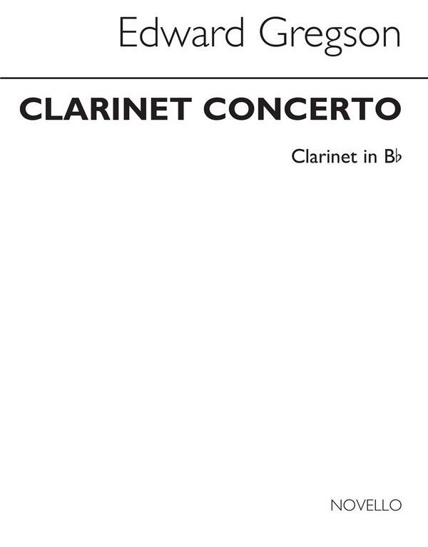 Clarinet Concerto for clarinet and  orchestra for clarinet and piano  