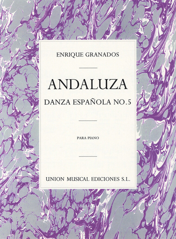 Danza espanola vol.5 para piano&nbsp;&nbsp;Andaluza&nbsp;&nbsp;