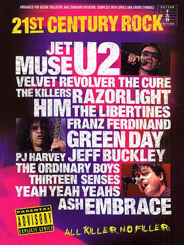 21st century rock vol.5: songbook&nbsp;&nbsp;vocal/guitar/tab&nbsp;&nbsp;