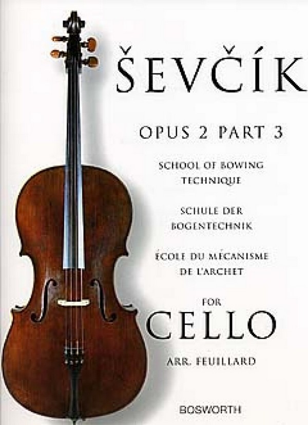 Schule der Bogentechnik op.2,3  für Violoncello  