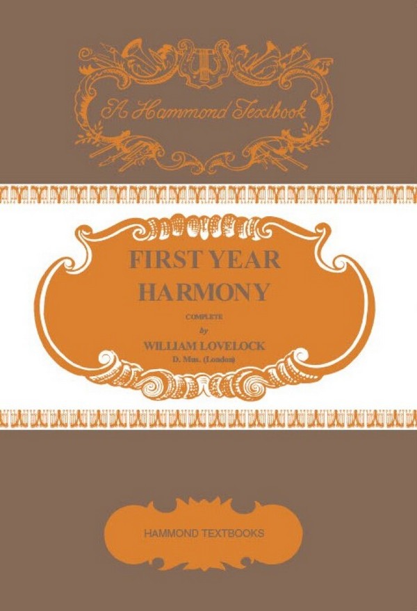 First year harmony  A Hammond textbook  