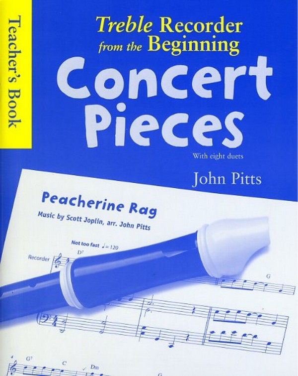 Concert Pieces for Treble Recorder&nbsp;&nbsp;and Piano&nbsp;&nbsp;Techaer's Book