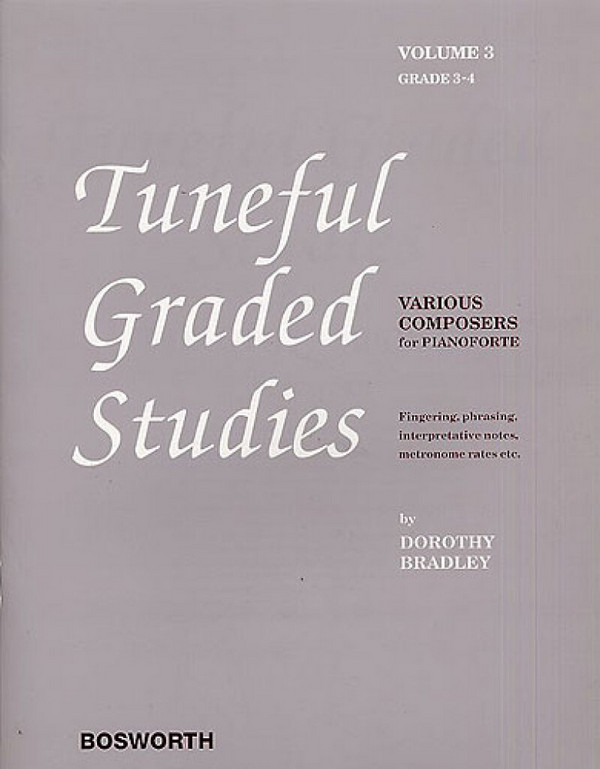 Tuneful graded Studies vol.3&nbsp;&nbsp;for piano&nbsp;&nbsp;