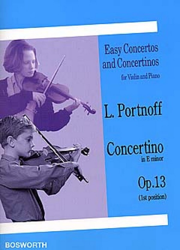 Concertino e-Moll op.13  für Violine und Klavier  