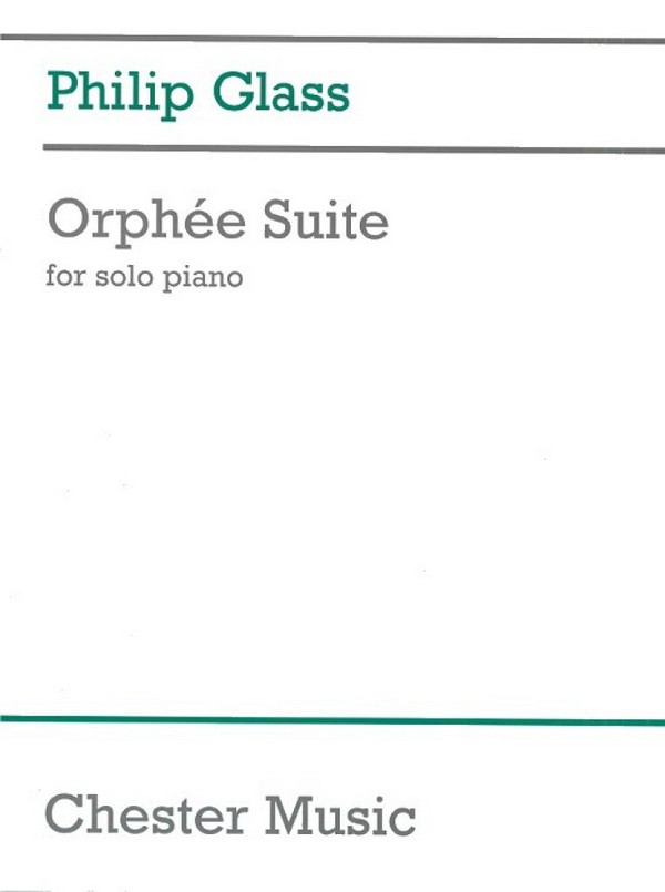 Orphée Suite  for piano  