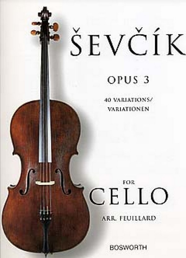 40 Variationen op.3  für Violoncello  