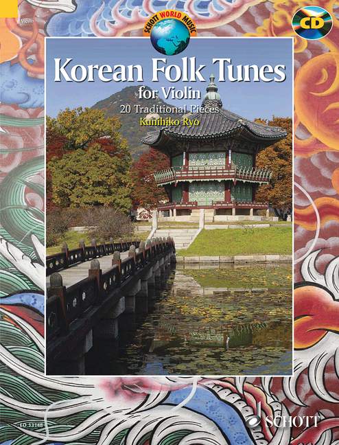 Korean Folk Tunes (+CD)&nbsp;&nbsp;for violin&nbsp;&nbsp;
