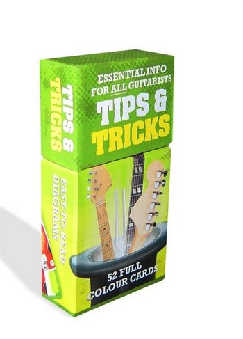 Tips & Tricks for guitar/tab&nbsp;&nbsp;52 full Colour Cards&nbsp;&nbsp;