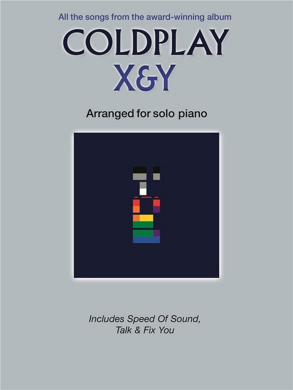Coldplay X & Y&nbsp;&nbsp;for piano solo&nbsp;&nbsp;