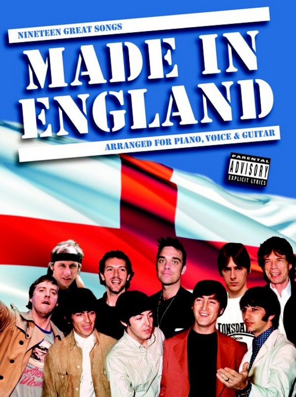 Made in England&nbsp;&nbsp;songbook piano/vocal/guitar&nbsp;&nbsp;
