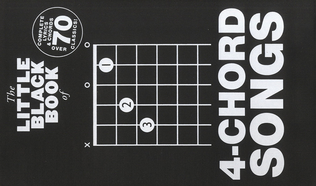 The little black Book of: 4-chord Songs&nbsp;&nbsp;lyrics/chord/guitar boxes&nbsp;&nbsp;Songbook