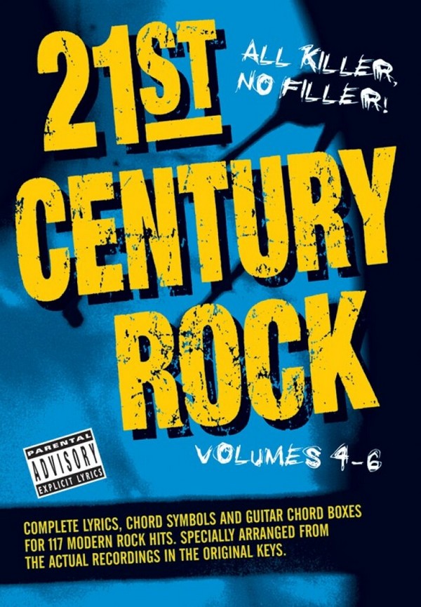 21st Century Rrock vol.4-6: songbook&nbsp;&nbsp;lyrics/chords/guitar boxes&nbsp;&nbsp;