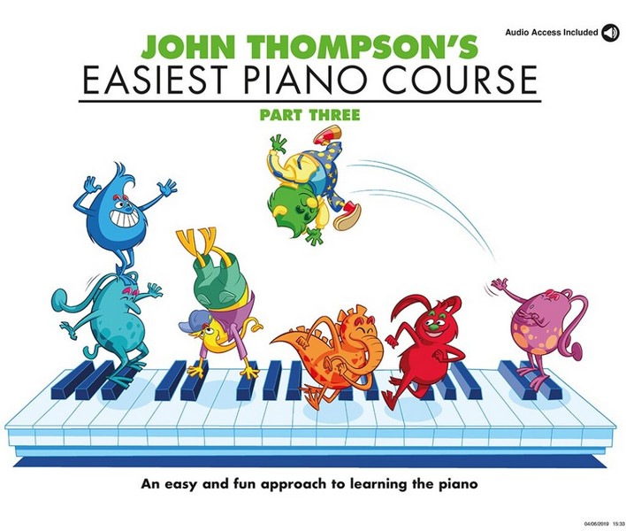 John Thompson's Easiest Piano Course Vol.3  (+OnlineAudio)  for piano   