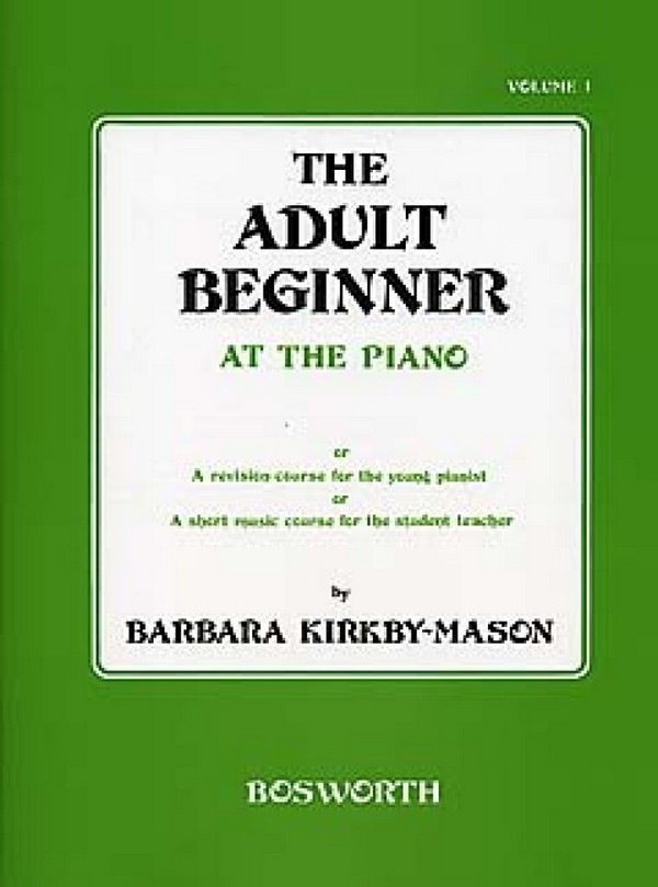 The Adult Beginner at the Piano vol.1 (en)  for piano  
