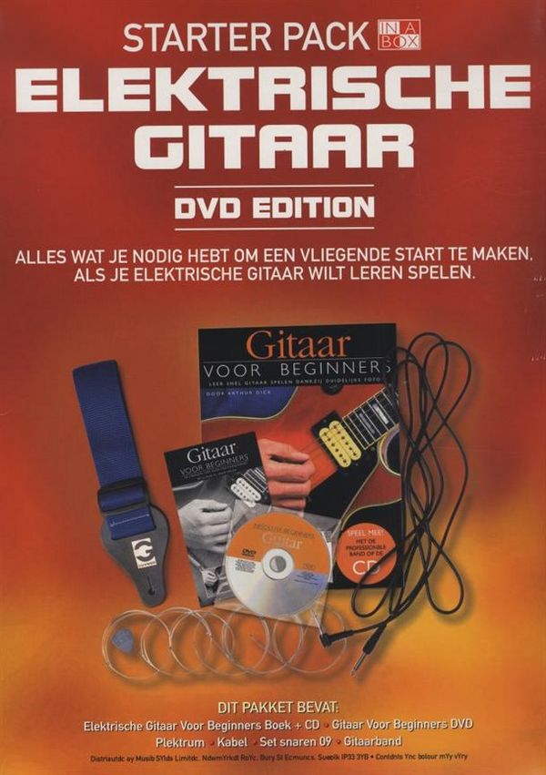 Starter Pack Elektrische Gitaar (+DVD) (nl)&nbsp;&nbsp;&nbsp;&nbsp;