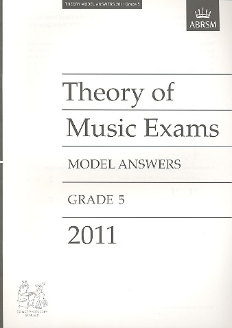 Theory of Music Exams Grade 5 2011&nbsp;&nbsp;model answers&nbsp;&nbsp;