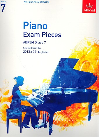Piano Exam Pieces 2013/2014 Grade 7&nbsp;&nbsp;&nbsp;&nbsp;