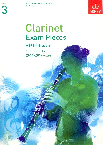 Clarinet Exam Pieces 2014-2017 Grade 3&nbsp;&nbsp;&nbsp;&nbsp;clarinet part