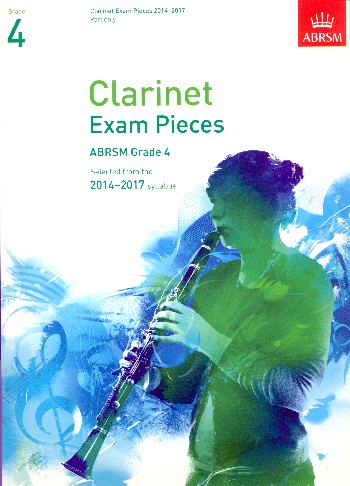 Clarinet Exam Pieces 2014-2017 Grade 4&nbsp;&nbsp;&nbsp;&nbsp;clarinet part