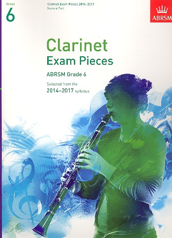 Clarinet Exam Pieces Grade 7 (2014-2017)&nbsp;&nbsp;for clarinet and piano&nbsp;&nbsp;score and part