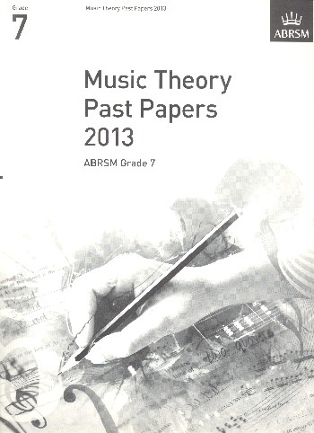Music Theory Past Papers 2013 Grade 7&nbsp;&nbsp;&nbsp;&nbsp;