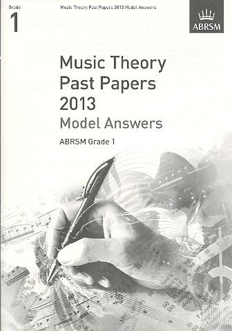 Music Theory Past Papers 2013 Grade 1&nbsp;&nbsp;model answers&nbsp;&nbsp;