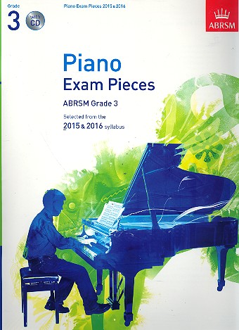 Selected Piano Exam Pieces 2015-2016 Grade 3 (+CD)&nbsp;&nbsp;for piano&nbsp;&nbsp;
