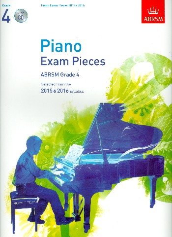Piano Exam Pieces 2015-2016 Grade 4 (+CD)&nbsp;&nbsp;&nbsp;&nbsp;