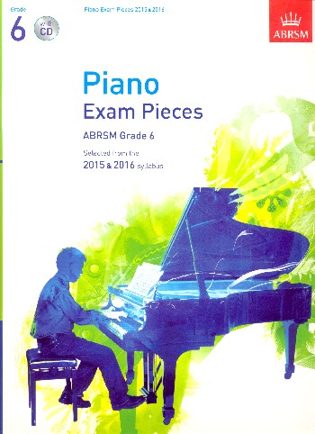 Piano Exam Pieces 2015-2016 Grade 6 (+CD)&nbsp;&nbsp;&nbsp;&nbsp;