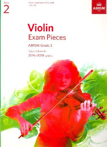 Selected Violin Exam Pieces Grade 2 (2016-2019)&nbsp;&nbsp;for violin and piano&nbsp;&nbsp;violin part