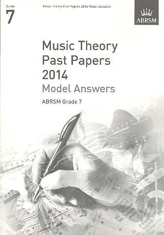 Music Theory Past Papers Grade 7 (2014) - Model Answers&nbsp;&nbsp;&nbsp;&nbsp;