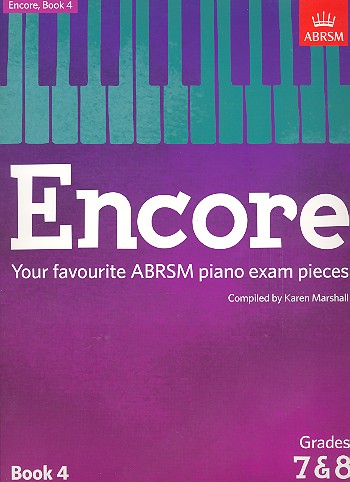 Encore - favourite Piano Exam Pieces Grade 7 - 8&nbsp;&nbsp;for piano&nbsp;&nbsp;