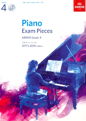 Selected Piano Exam Pieces 2017-2018 Grade 4 (+CD)&nbsp;&nbsp;&nbsp;&nbsp;