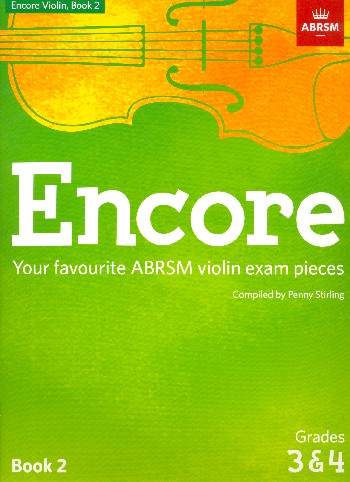 Encore vol.2 Grade 3-4&nbsp;&nbsp;for violin and piano&nbsp;&nbsp;