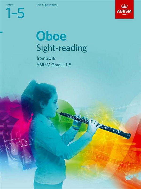 Oboe Sight-Reading Tests from 2018 Grades 1-5&nbsp;&nbsp;&nbsp;&nbsp;
