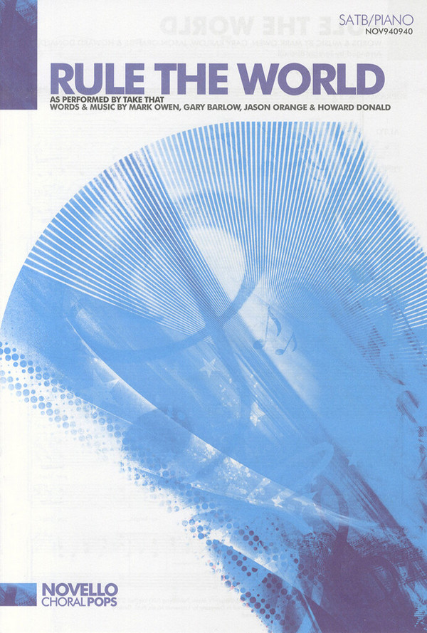 Rule the World for mixed chorus and piano&nbsp;&nbsp;score&nbsp;&nbsp;