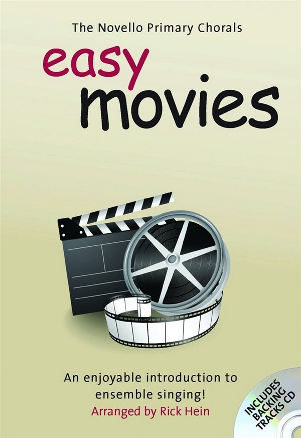 Easy Movies (+CD) for 2-part chorus&nbsp;&nbsp;and piano&nbsp;&nbsp;score