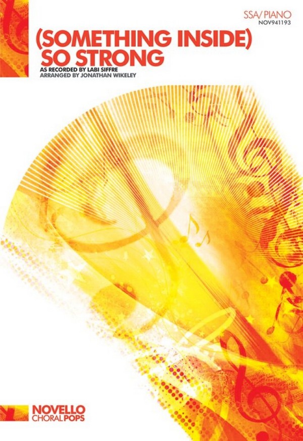 Labi Siffre, (Something Inside) So Strong - SSA/Piano&nbsp;&nbsp;SSA and Piano&nbsp;&nbsp;Chorpartitur