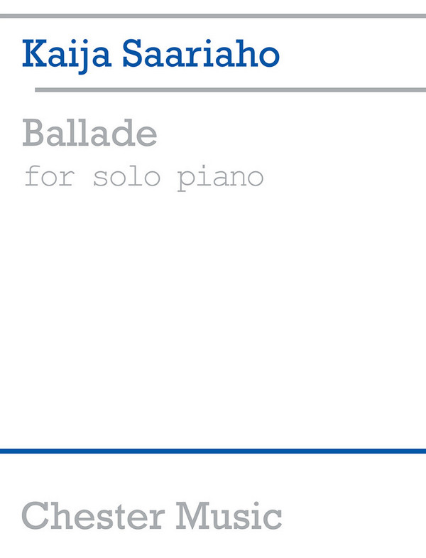 Ballade  for piano  