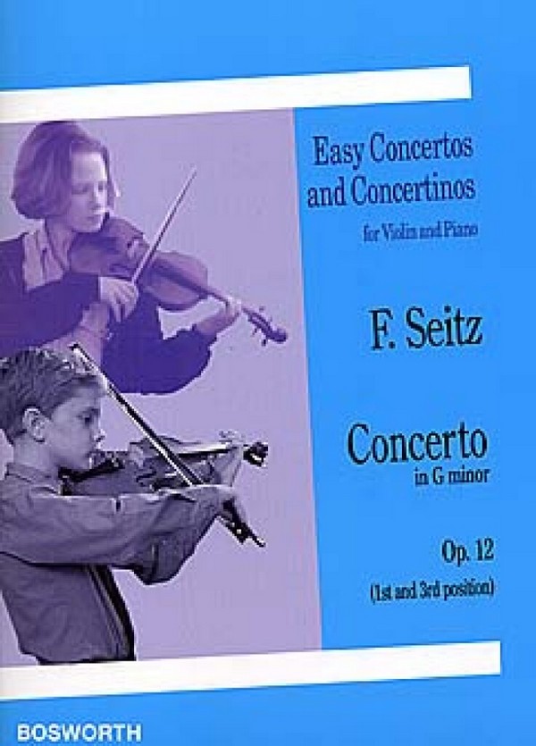 Konzert g-Moll op.12 für Violine  (1. und 3. Lage) und Klavier  