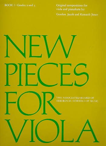 New pieces for viola vol.1 (grades 2-3)&nbsp;&nbsp;for viola and piano&nbsp;&nbsp;