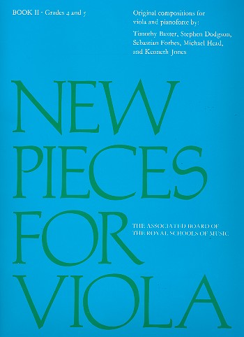 New Pieces for viola vol.2 (Grades 4-5)&nbsp;&nbsp;for viola and piano&nbsp;&nbsp;